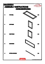 Preview for 5 page of Coaster VANITY 935934 Assembly Instructions Manual