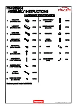 Preview for 8 page of Coaster VANITY 935934 Assembly Instructions Manual