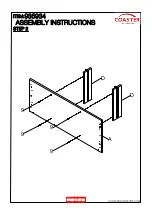 Preview for 10 page of Coaster VANITY 935934 Assembly Instructions Manual