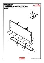 Preview for 11 page of Coaster VANITY 935934 Assembly Instructions Manual