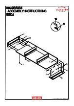 Preview for 12 page of Coaster VANITY 935934 Assembly Instructions Manual