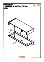 Preview for 14 page of Coaster VANITY 935934 Assembly Instructions Manual