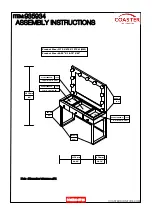 Preview for 23 page of Coaster VANITY 935934 Assembly Instructions Manual