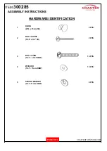 Preview for 3 page of Coaster VANITY SET 300285 Assembly Instructions Manual