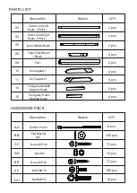 Preview for 6 page of coastshade Hermosa3010 Assembly Instructions Manual