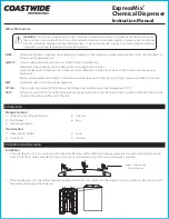 Предварительный просмотр 1 страницы Coastwide Professional ExpressMix Instruction Manual