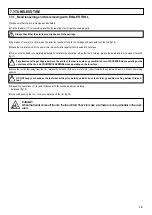 Preview for 12 page of Coats CHD-4730 Operating And Maintenance Instructions Manual