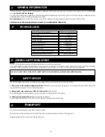 Preview for 3 page of Coats CHD-9551 Operating And Maintenance Instructions Manual