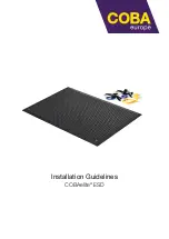 Coba COBAelite ESD Installation Manuallines preview