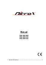 Предварительный просмотр 1 страницы Coba Nitrox PDU SM-1688 Manual