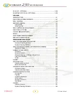 Preview for 4 page of Cobalt Digital Inc 230 BOWRIDER Owner'S Manual