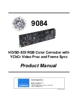 Cobalt Digital Inc 9084 Product Manual preview