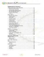 Preview for 4 page of Cobalt Digital Inc A28 Owner'S Manual