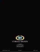 Preview for 134 page of Cobalt Digital Inc R5 BOWRIDER Owner'S Manual