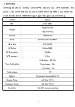 Preview for 2 page of Coban GPS102B User Manual