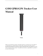 Предварительный просмотр 1 страницы Coban GPS305 User Manual