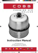 Предварительный просмотр 1 страницы Cobb PREMIER AIR DELUXE Instruction Manual