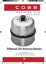 Предварительный просмотр 31 страницы Cobb PREMIER AIR DELUXE Instruction Manual