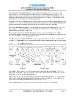 Preview for 14 page of COBHAM AA95-1000TSO Installation And Operation Manual