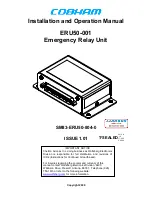 COBHAM ERU50-001 Installation And Operation Manual preview