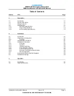 Preview for 3 page of COBHAM ERU50-001 Installation And Operation Manual