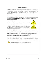 Preview for 3 page of COBHAM EXPLORER 323 User & Installation Manual