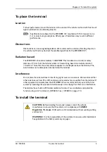 Preview for 15 page of COBHAM EXPLORER 323 User & Installation Manual