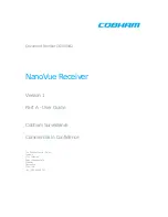 COBHAM NanoVue User Manual preview