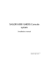 Предварительный просмотр 3 страницы COBHAM SAILOR 6000 Installation Manual