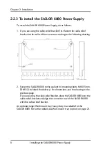 Preview for 16 page of COBHAM SAILOR 6080 Installation Manual