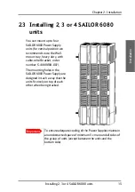 Preview for 23 page of COBHAM SAILOR 6080 Installation Manual