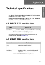 Preview for 101 page of COBHAM SAILOR 6110 mini-C GMDSS Installation Manual