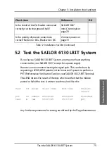 Preview for 87 page of COBHAM SAILOR 6120 Installation Manual