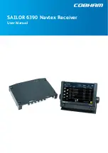 Предварительный просмотр 1 страницы COBHAM Sailor 6390 Navtex User Manual