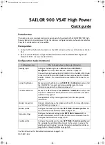 Preview for 2 page of COBHAM SAILOR 900 Installation Manual