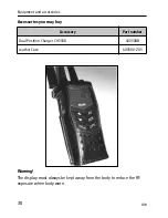 Предварительный просмотр 38 страницы COBHAM SAILOR SP3550 Portable UHF User Manual