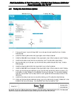 Предварительный просмотр 6 страницы COBHAM SEA TEL 100 TV Field Installation & Test Procedure