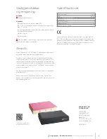 Preview for 3 page of Cobi Rehab XXL-Rehab Comfort cushion User Manual