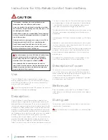 Preview for 4 page of Cobi Rehab XXL-Rehab Comfort User Manual