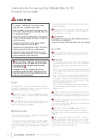 Preview for 6 page of Cobi Rehab XXL-Rehab Rise N Tilt User Manual