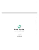 Предварительный просмотр 8 страницы Cobi Rehab XXL-Rehab Shower Bench User Manual