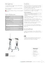 Preview for 3 page of Cobi Rehab XXL-Rehab Stand Tall gangbord User Manual