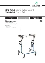 Preview for 1 page of Cobi Rehab XXL-Rehab Stand Tall User Manual