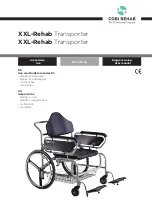 Cobi Rehab XXL-Rehab Transporter User Manual preview