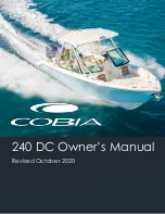 Preview for 1 page of COBIA 240 DC Owner'S Manual