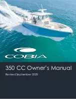 COBIA 350 CC Owner'S Manual preview