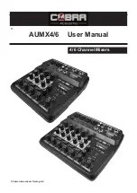 Preview for 1 page of Cobra Acoustic AUMX4 User Manual