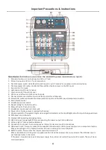 Preview for 4 page of Cobra Acoustic AUMX4 User Manual