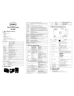 Предварительный просмотр 1 страницы Cobra Digital AM-D531K-AGB-CBA Instruction Manual