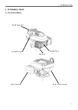 Preview for 5 page of Cobra Garden Machinery Y196V Service Manual